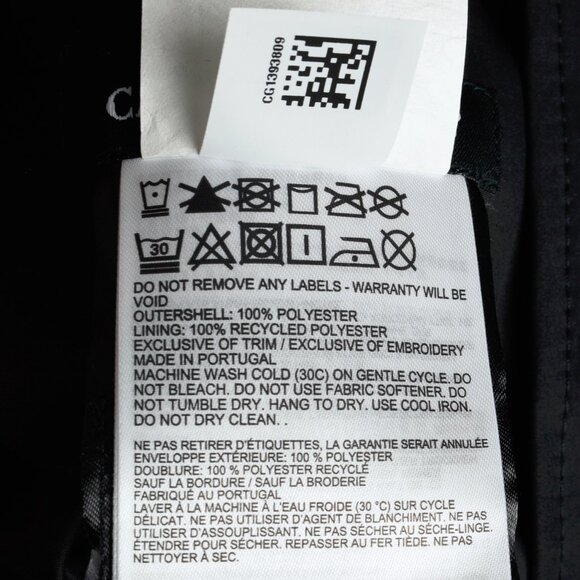 Canada Goose Crew Trench Black Zip Rain Jacket - Picture 14 of 14